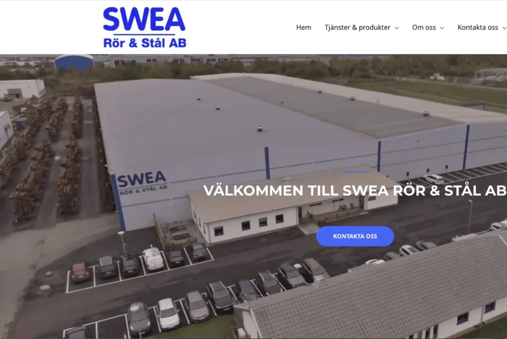 Swea Rör AB HemsidaHalmstad