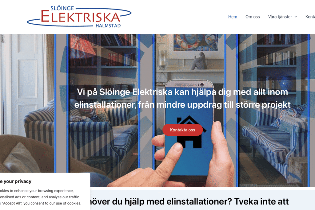 Behöver du en ny hemsida?
