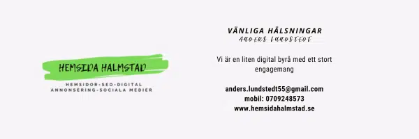 Kontakta oss HemsidaHalmstad.se