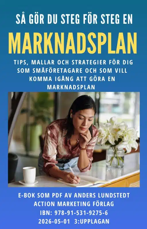 E-bok Så gör du steg för steg en marknadsplan