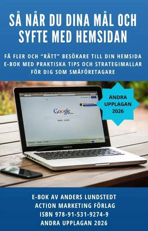 E-BOK SÅ NÅR DU DINA MÅL MED HEMSIDAN