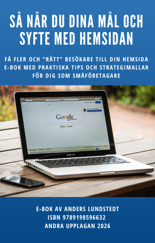 E-bok Så når du dina mål med hemsidan.